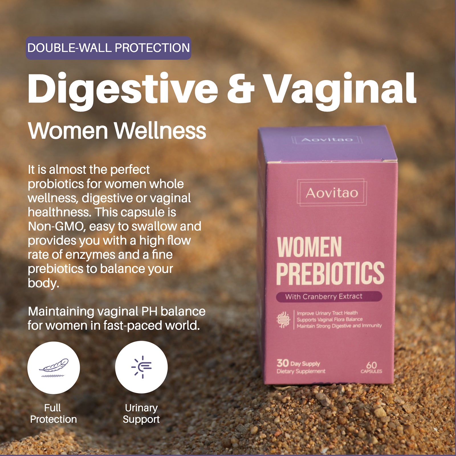 HerVita Aovitao Vaginal Microbiome Support
