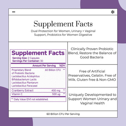 HerVita Aovitao Vaginal Microbiome Support